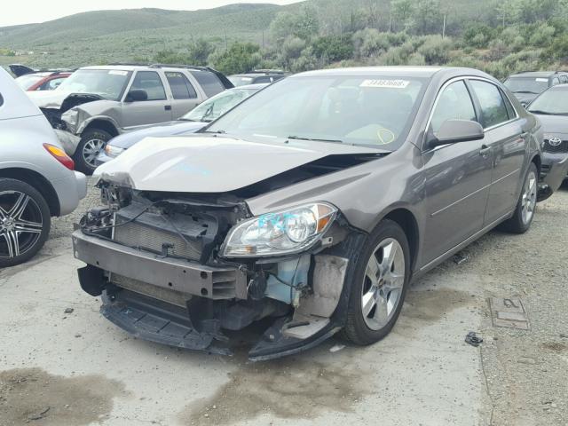 1G1ZC5EB5AF245762 - 2010 CHEVROLET MALIBU 1LT 灰色 照片 2