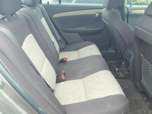 1G1ZC5EB5AF245762 - 2010 CHEVROLET MALIBU 1LT 灰色 照片 6