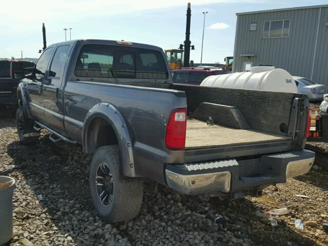 1FTWW31RX8EC05539 - 2008 FORD F350 SRW S GRAY photo 3