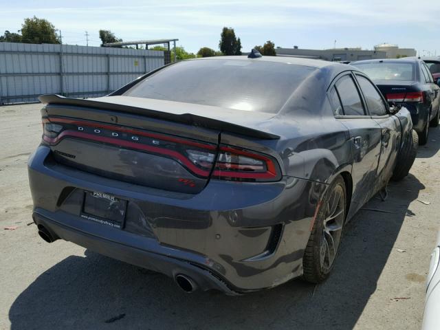 2C3CDXGJ7JH125927 - 2018 DODGE CHARGER R/ GRAY photo 4