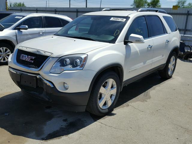 1GKER33738J190621 - 2008 GMC ACADIA SLT თეთრი ფოტო 2