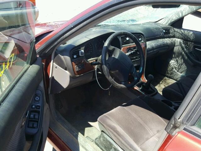 4S3BH625746304698 - 2004 SUBARU LEGACY RED photo 9