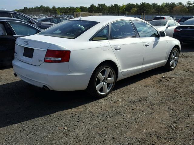 WAUDH74F88N029663 - 2008 AUDI A6 3.2 QUA WHITE photo 4