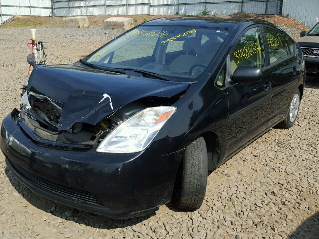 JTDKB20U953029990 - 2005 TOYOTA PRIUS BLACK photo 2