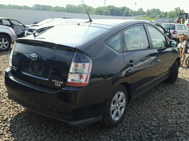 JTDKB20U953029990 - 2005 TOYOTA PRIUS BLACK photo 4