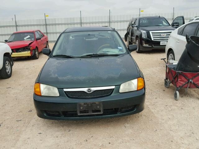 JM1BJ2213Y0260766 - 2000 MAZDA PROTEGE ES 绿色 照片 9