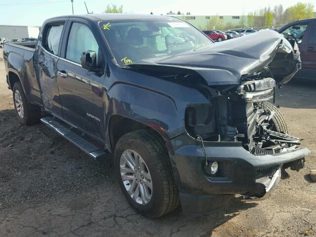 1GTG6DEN7J1167573 - 2018 GMC CANYON SLT GRAY photo 1