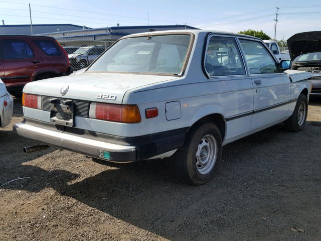 WBAAG3303B8000993 - 1981 BMW 320 I GRAY photo 4