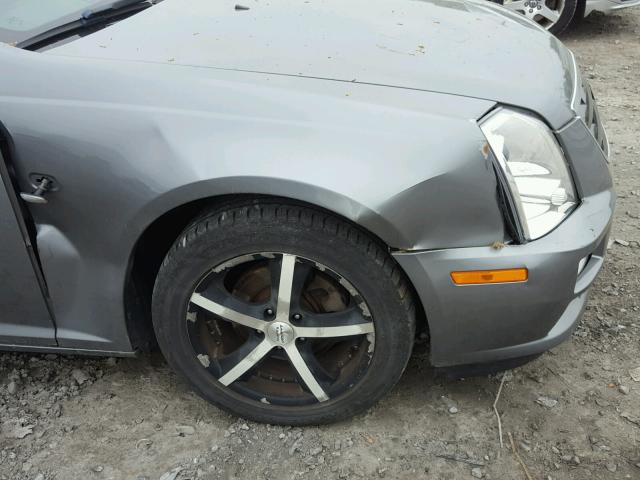 1G6DC67A260170849 - 2006 CADILLAC STS GRAY photo 9