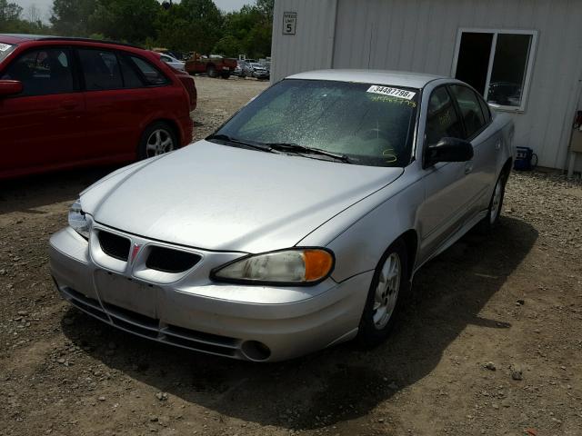 1G2NE52F25M102393 - 2005 PONTIAC GRAND AM S Gümüş foto 2