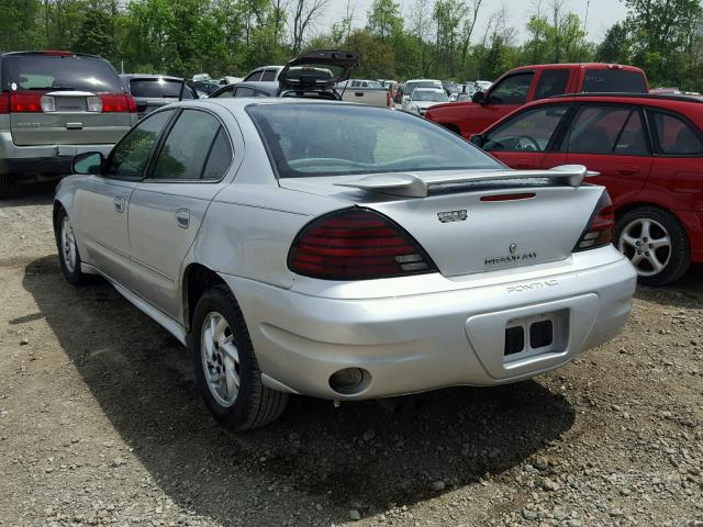 1G2NE52F25M102393 - 2005 PONTIAC GRAND AM S Gümüş foto 3