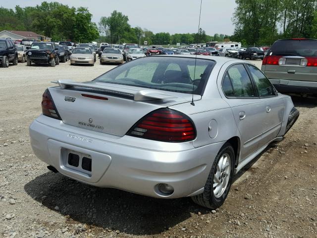 1G2NE52F25M102393 - 2005 PONTIAC GRAND AM S Gümüş foto 4