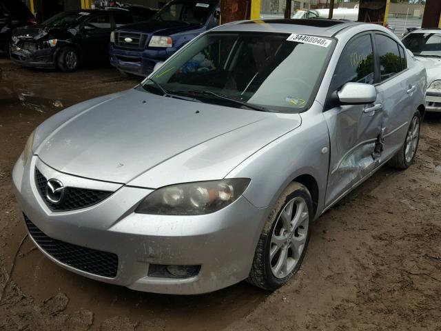 JM1BK32G791229622 - 2009 MAZDA 3 I SILVER photo 2