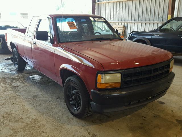 1B7GL23Y3NS586773 - 1992 DODGE DAKOTA RED photo 1