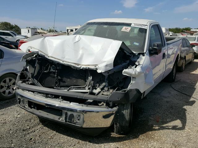 1FTMF1CM7BKD34263 - 2011 FORD F150 WHITE photo 2