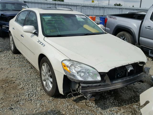 1G4HE57Y38U162489 - 2008 BUICK LUCERNE CX WHITE photo 1