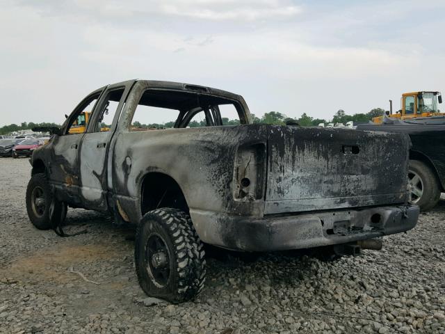 3D7KS28CX5G759101 - 2005 DODGE RAM 2500 S BURN photo 3