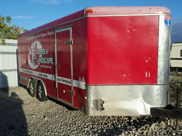 1UK500H24C1075709 - 2012 UTILITY TRAILER RED photo 1