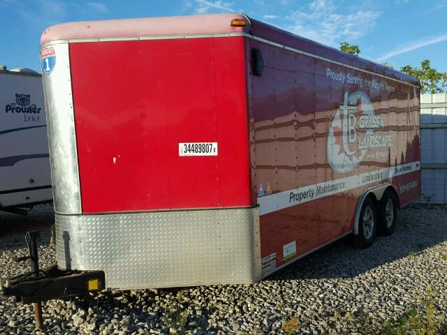 1UK500H24C1075709 - 2012 UTILITY TRAILER RED photo 2