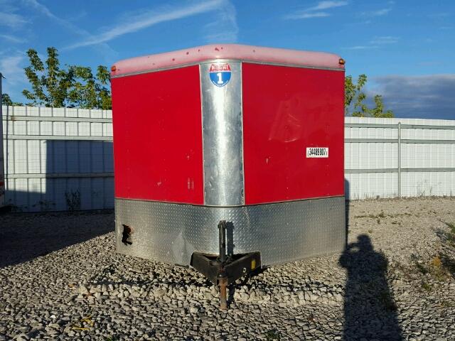 1UK500H24C1075709 - 2012 UTILITY TRAILER RED photo 8