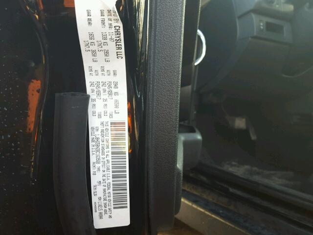 1J8HG58N28C163568 - 2008 JEEP COMMANDER BLACK photo 10