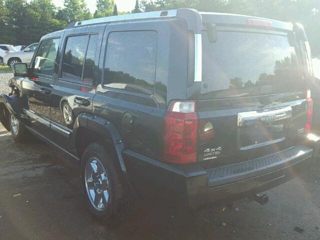 1J8HG58N28C163568 - 2008 JEEP COMMANDER BLACK photo 3