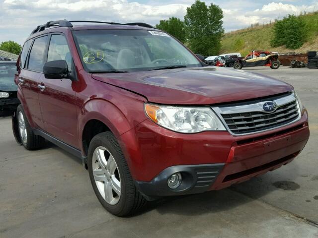 JF2SH6DC8AH803894 - 2010 SUBARU FORESTER 2 MAROON photo 1