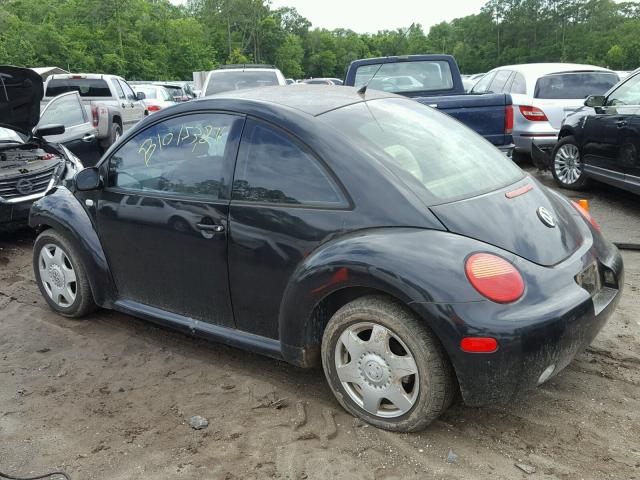 3VWCS21C61M433863 - 2001 VOLKSWAGEN NEW BEETLE 黑色 照片 3