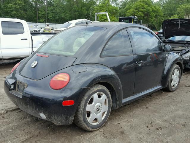 3VWCS21C61M433863 - 2001 VOLKSWAGEN NEW BEETLE 黑色 照片 4
