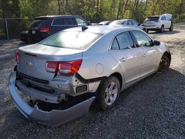 1G11A5SL4FU144649 - 2015 CHEVROLET MALIBU LS ვერცხლისფერი ფოტო 4