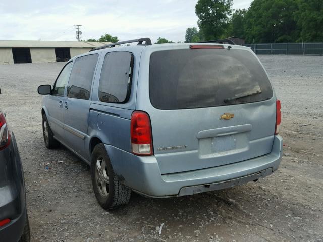 1GNDV33127D101205 - 2007 CHEVROLET UPLANDER L 蓝色 照片 3