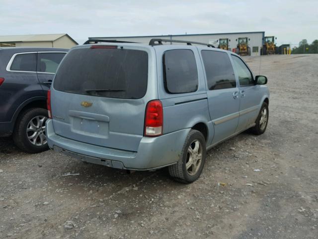 1GNDV33127D101205 - 2007 CHEVROLET UPLANDER L 蓝色 照片 4