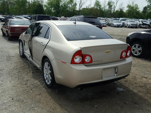 1G1ZE5EB5AF321152 - 2010 CHEVROLET MALIBU LTZ 棕色 照片 3