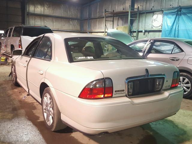 1LNHM87A15Y650500 - 2005 LINCOLN LS WHITE photo 3