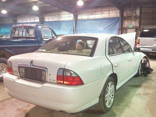 1LNHM87A15Y650500 - 2005 LINCOLN LS WHITE photo 4