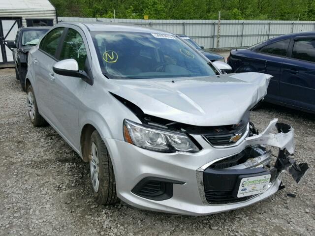 1G1JA5SH7J4125324 - 2018 CHEVROLET SONIC LS 银色 照片 1