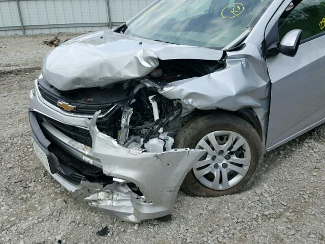 1G1JA5SH7J4125324 - 2018 CHEVROLET SONIC LS 银色 照片 9