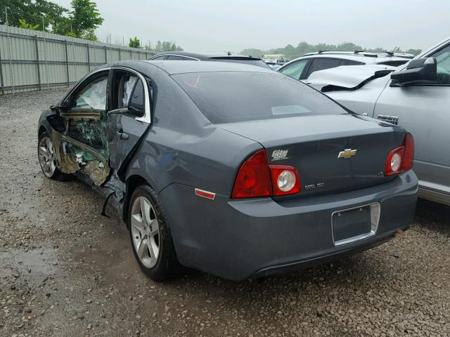 1G1ZG57B39F163719 - 2009 CHEVROLET MALIBU LS 灰色 照片 3