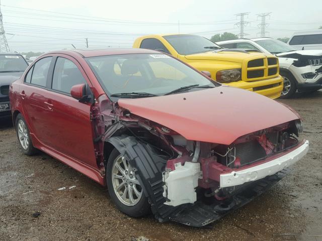 JA32U2FU9BU002925 - 2011 MITSUBISHI LANCER ES/ RED photo 1