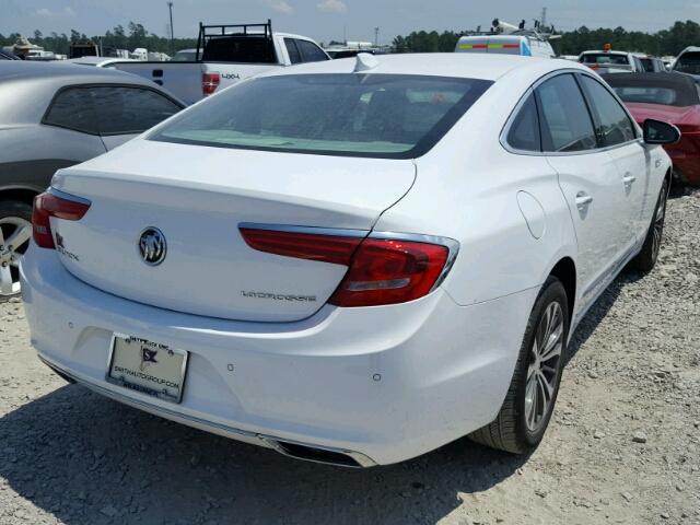 1G4ZP5SS7HU146605 - 2017 BUICK LACROSSE E WHITE photo 4