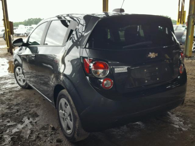 1G1JA6SH2G4152767 - 2016 CHEVROLET SONIC LS GRAY photo 3