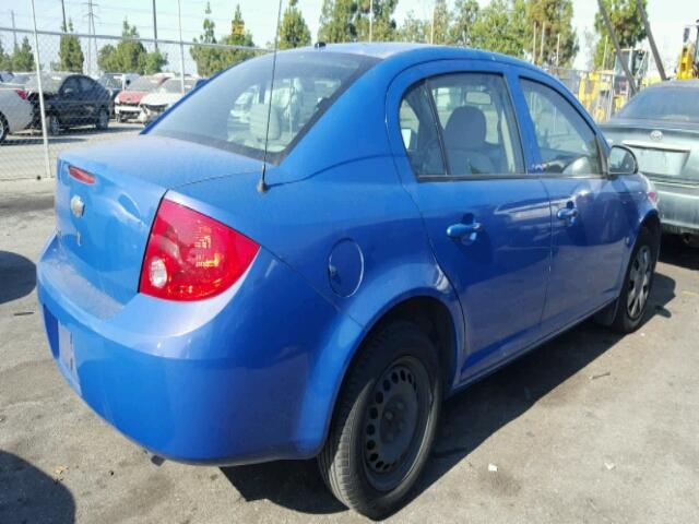 1G1AL58F087176950 - 2008 CHEVROLET COBALT LT BLUE photo 4