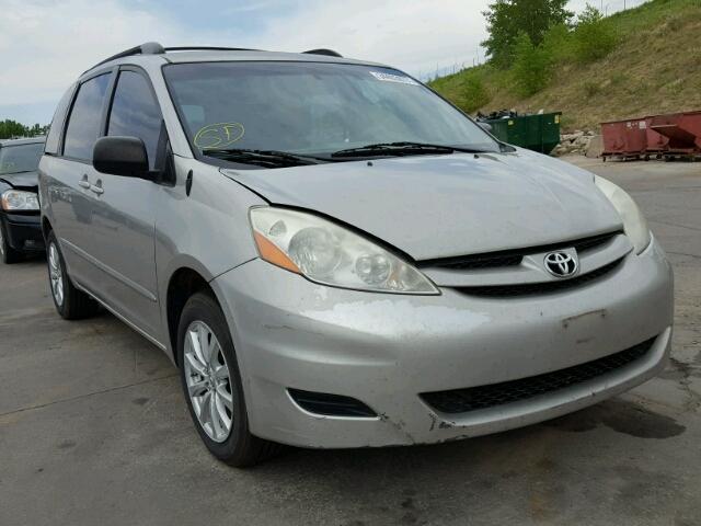 5TDZK23C47S066822 - 2007 TOYOTA SIENNA CE GRAY photo 1