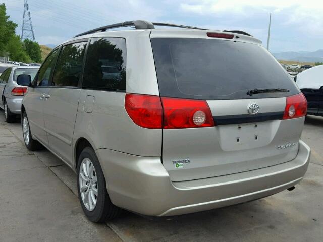 5TDZK23C47S066822 - 2007 TOYOTA SIENNA CE GRAY photo 3