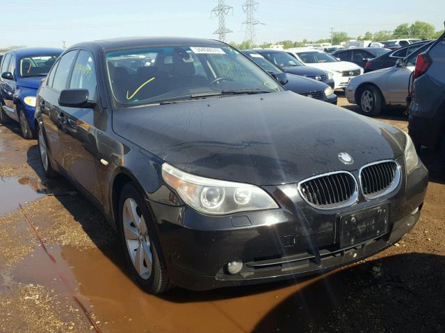 WBANF73516CG65954 - 2006 BMW 530 XI BLACK photo 1