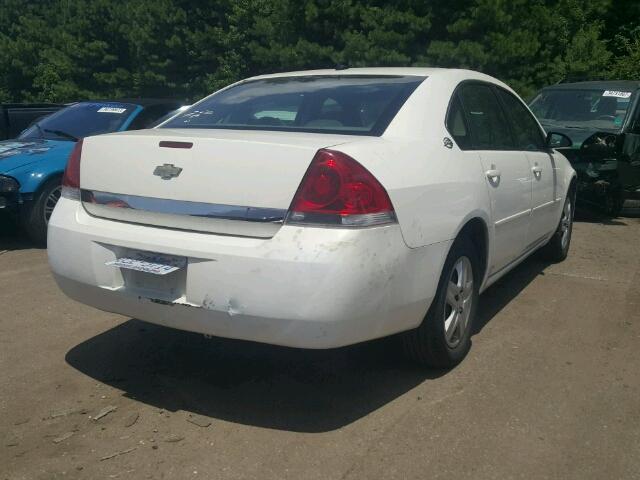 2G1WB58K469332215 - 2006 CHEVROLET IMPALA LS WHITE photo 4