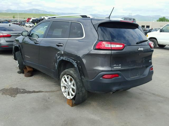 1C4PJMCB9FW607102 - 2015 JEEP CHEROKEE L BLACK photo 3