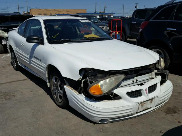 1G2NE12T9YM743267 - 2000 PONTIAC GRAND AM S თეთრი ფოტო 1