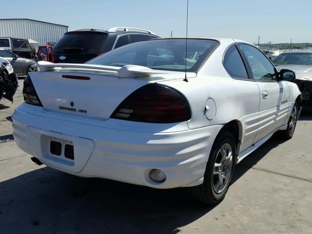 1G2NE12T9YM743267 - 2000 PONTIAC GRAND AM S თეთრი ფოტო 4