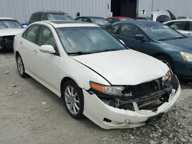 JH4CL96957C019262 - 2007 ACURA TSX WHITE photo 1